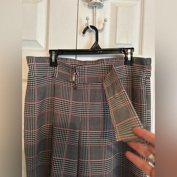 High waisted Cropped wide leg trousers - Picture 6 of 10